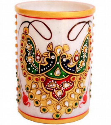

KSC International 1 Compartments Marble PEN Holder(Multicolor)