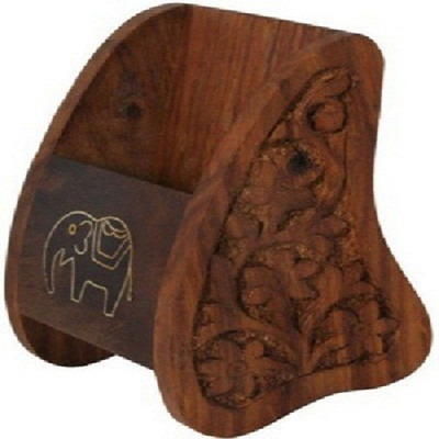 

Craftgasmic 1 Compartments wood holder(Brown)
