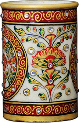 

CraftedIndia 1 Compartments Marble Pen Holder(Multicolor)