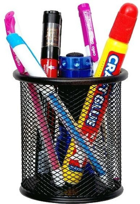 

Homeshopeez Blk-Avg 1 Compartments Metal Penstand(Black)