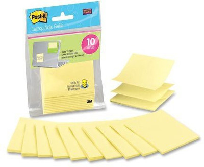 

Post-It 0 Compartments Paper Sticky-Notes(Yellow)