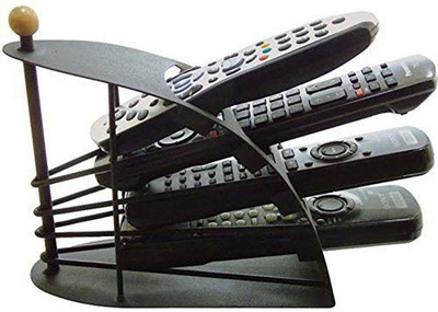 

Saleh Tukin 2 4 Compartments Matel Remote Holder(Black)