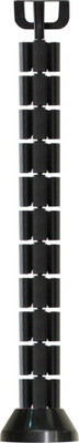 

MX 6 Compartments Plastic Cable Organizer(Black)