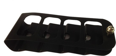 

Power Plus Lifestyle 4 Compartments metal Multi Remote Stand(Black)