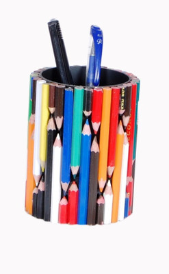 

Aahum Sales 1 Compartments Wood Natraj Colour Pencils Pen Stand(Multicolor)