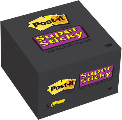 

Post-It 0 Compartments Paper Sticky-Notes(Black)