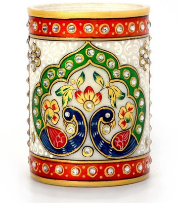 

KSC International 1 Compartments Marble PEN Holder(Multicolor)