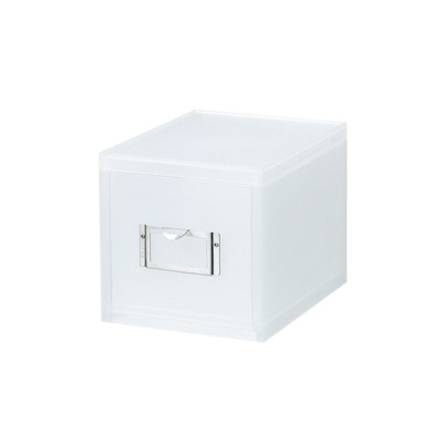 howards 1 Compartments Plastic Desk Organizer(White)