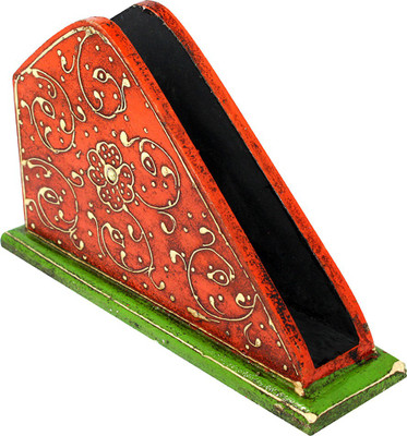 

Niirali 1 Compartments Wooden Napkin Holder(Multicolor)