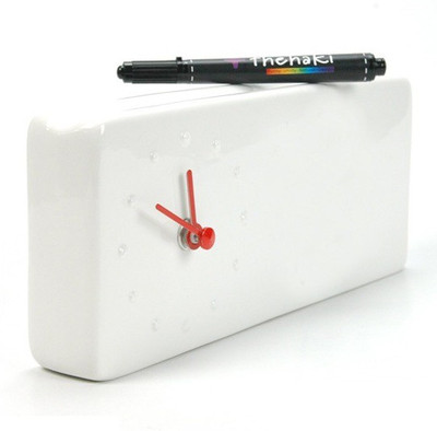 

GeekGoodies Desk Clock Plastic Desk Clock(White)