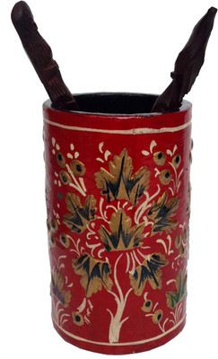 

DivineCrafts POC-24 1 Compartments Papier-Mache Pen Stand(Multicolor)