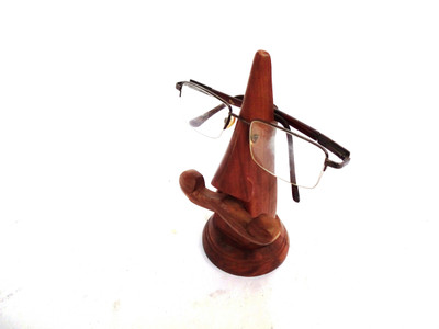 

Woodpedlar 1 Compartments Wooden Spectacle Holder(Brown)