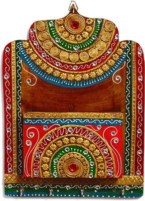 35% OFF on Aapno Rajasthan Teracotta 1 Compartments Wood and Clay Letter Holder(Multicolor) 35% OFF on Aapno Rajasthan Teracotta 1 Compartments Wood and Clay Letter Holder(Multicolor)