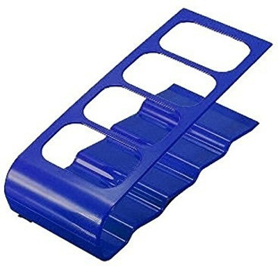 

Swarish 4 Compartments Metal Remote Holder(Blue)