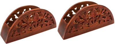 

VISHAL INDIA MART 1 Compartments Wood Napkin Holder(Brown)