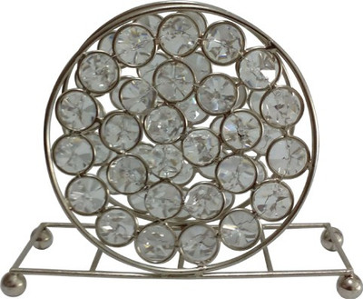 

Decor8 1 Compartments Aluminium Napkin Holder(Silver)
