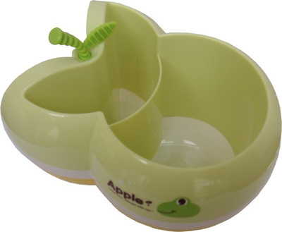 

Xiao Ling Jing 2 Compartments Plastic Pen stand(Yellow)