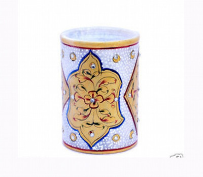 

KSC International 1 Compartments Marble PEN Holder(Multicolor)