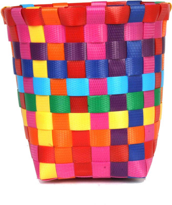 

Shraddha Collections Container 1 Compartments Plastic Pen Stand(Multicolor)