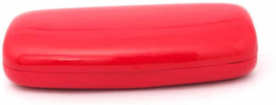 

BHAGA 1 Compartments Metal Eye Wear Box(Red)