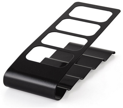 

Flintstop 4 Compartments Metal Remote Stand(Black, Blue:Grey, Red, Green, White, Purple, Yellow, Orange)