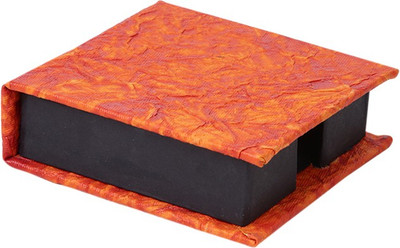 

Kusurikraft 1 Compartments Paper Slip Box(Orange, Black)