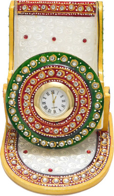 

Chave 1 Compartments Marble Mobile Holder(White, Green)