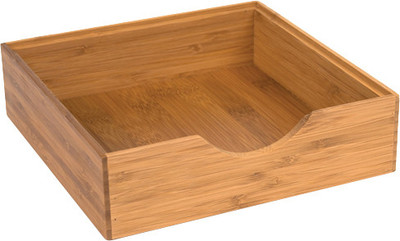 

Howards Drawer Organizer 1 Compartments Bamboo Multipurpose Tray(Beige)