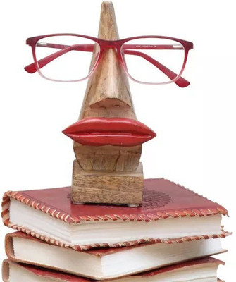 

Onlineshoppee 1 Compartments Wood Spectacle Holder(Brown)