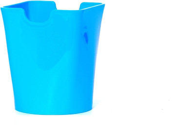 

Chrome Multipurpose 1 Compartments Plastic Pen Stand(Blue)