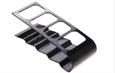 

HealthIQ 4 Compartments Plastic Unbreakable Plastic Remote Stand(Black)