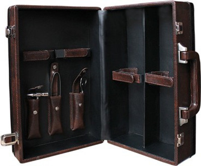

Essart 1 Compartments Wooden Bar Case(Brown)