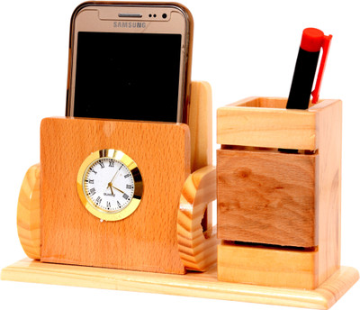 

Doma 2 Compartments Wood Stand(Brown)
