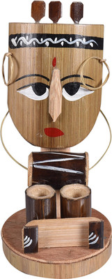 

HnD 2 Compartments Wooden Pen Stand(Multicolor)