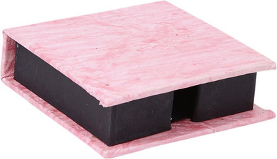 

Kusurikraft 1 Compartments Paper Slip Box(Pink, White)