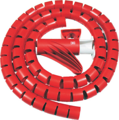 

MX 1 Compartments Plastic Cable Cover(Red)
