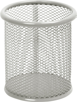 

Priya Exports 1 Compartments Mesh Pen Holder(Silver)