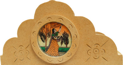

JaipurCrafts Rajasthani 1 Compartments Wooden Napkin Holder(Brown)