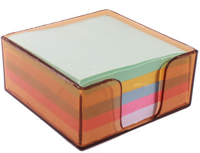

Kebica 1 Compartments Plastic Memo Holder(Transparent)