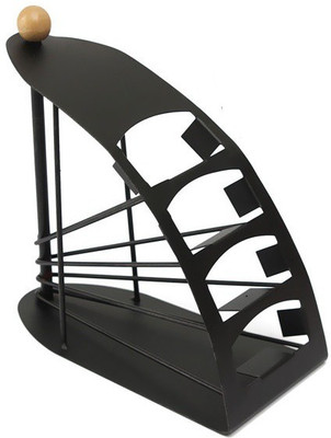 Magnusdeal Remote Stand 4 Compartments Metal Remote Holder(Black) available at flipkart for Rs.275