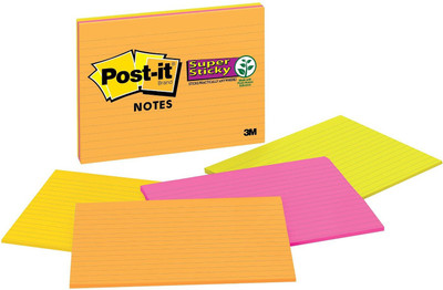 

Post-It 0 Compartments Paper Sticky-Notes(Multicolor)