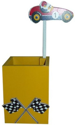 

Kidoz Happy Birthday 1 Compartments Wood Pen Stand(Yellow)