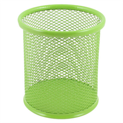 

Stealodeal 1 Compartments Metal Pen holder(Green)