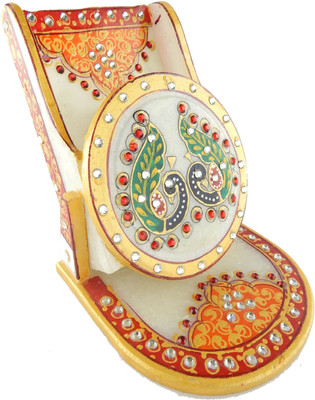 

Chave 1 Compartments Marble Mobile Stand(White, Orange, Red)