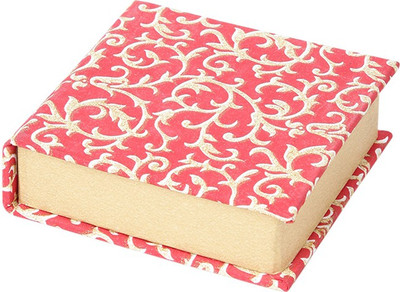 

Kusurikraft 1 Compartments Paper Slip Box(Red, White)