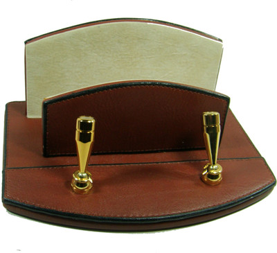 

Essart VCS-22 1 Compartments Wooden Card Stand(Brown)