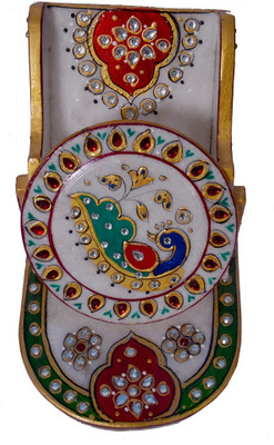 

JOSHI ARTS 1 Compartments marble mobile holder(Multicolor)