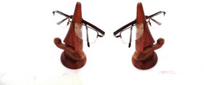

Craftatoz 2 Compartments 2 2 Compartments Wood Spectacle Holder(Brown)