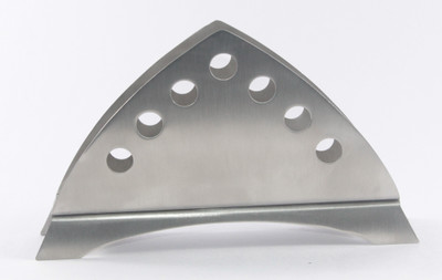 

Clobber 1 Compartments Stainless Steel Napkin Holder(Steel, Silver)