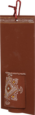 

Rajrang 1 Compartments Wooden Pen Stand(Brown)